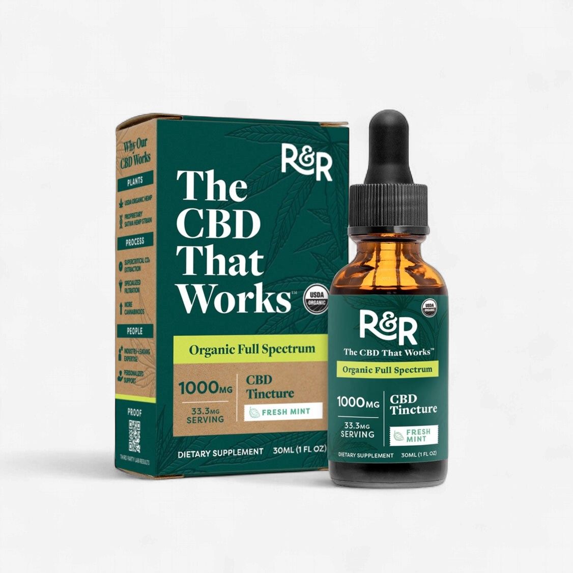 Full Spectrum Tincture 1000mg Fresh Mint