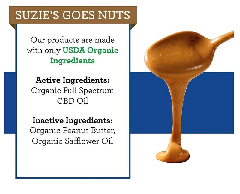 Suzie's Goes Nuts Infused CBD Peanut Butter