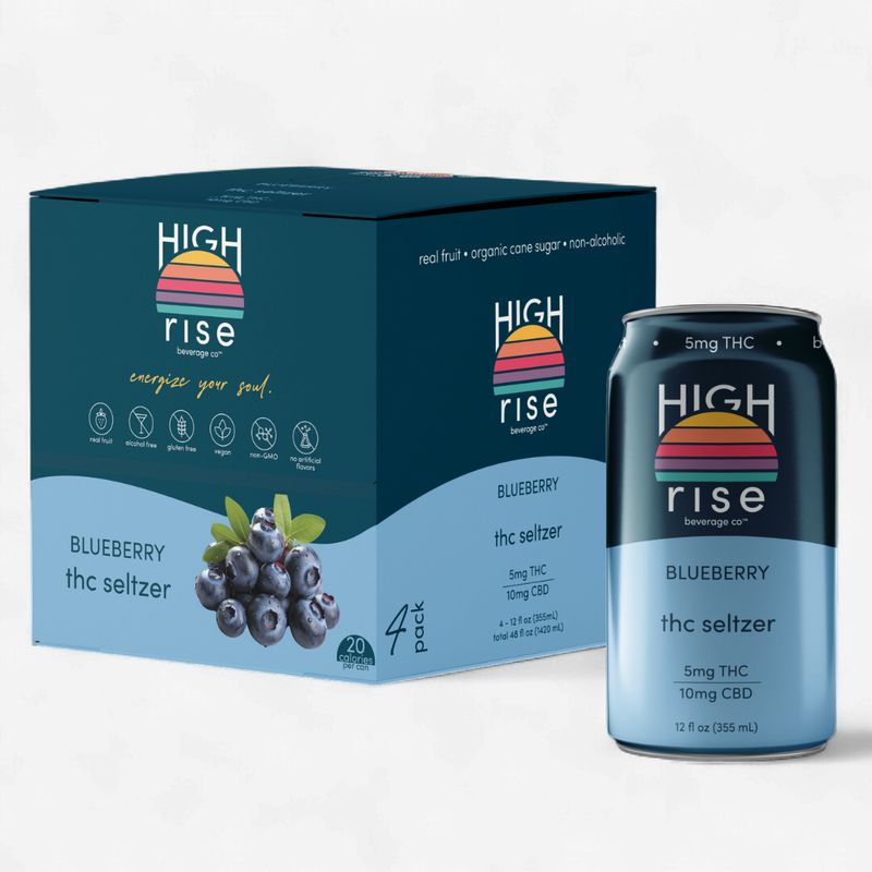 5mg Blueberry 4 pack High Rise