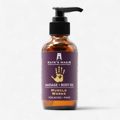 Muscle Works Massage and Body Oil