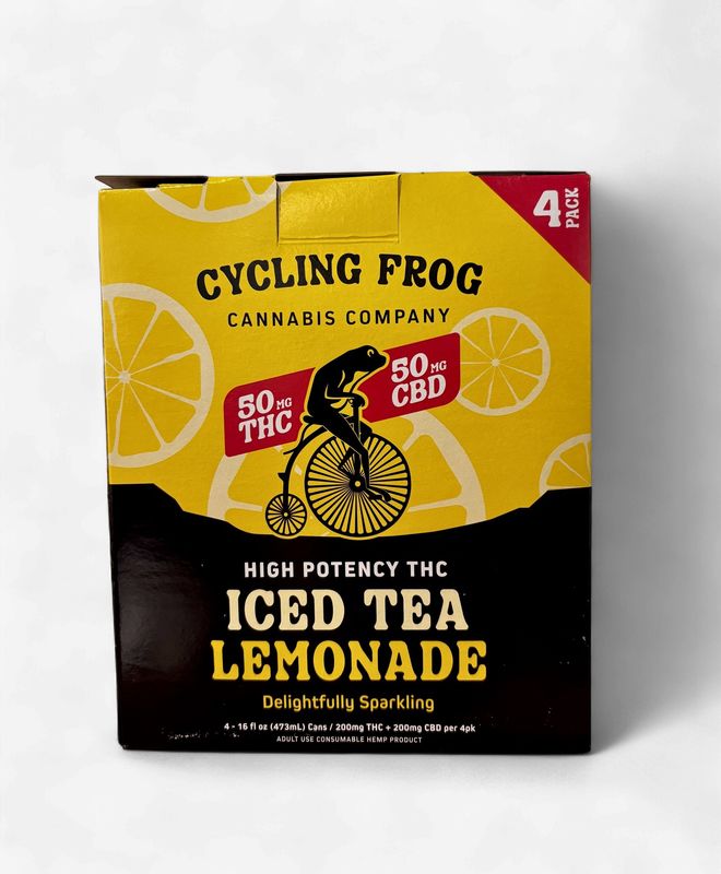 Iced Tea Lemonade Arnold Palmer 4 pack Cycling Frog