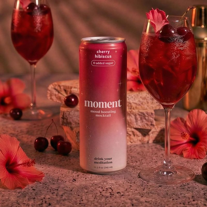 Cherry Hibiscus Moment