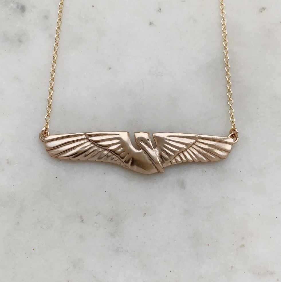 Pelican Bar Necklace -Large