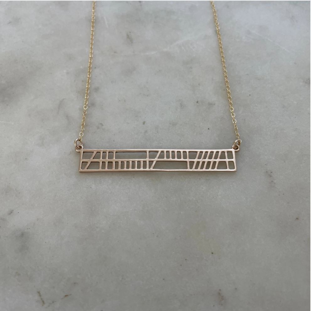 Soul Friend Bar Necklace