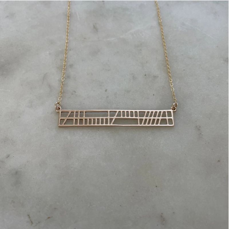 Soul Friend Bar Necklace