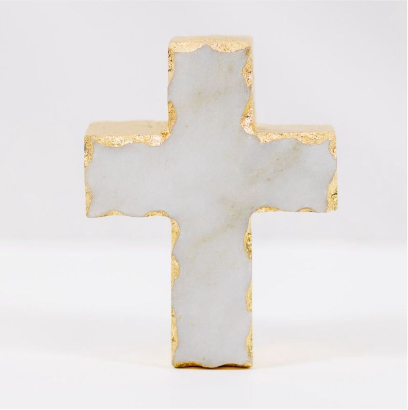 Cross Marble Decor