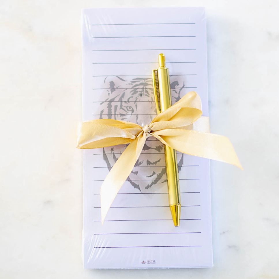 Tiger Notepad Gift Set
