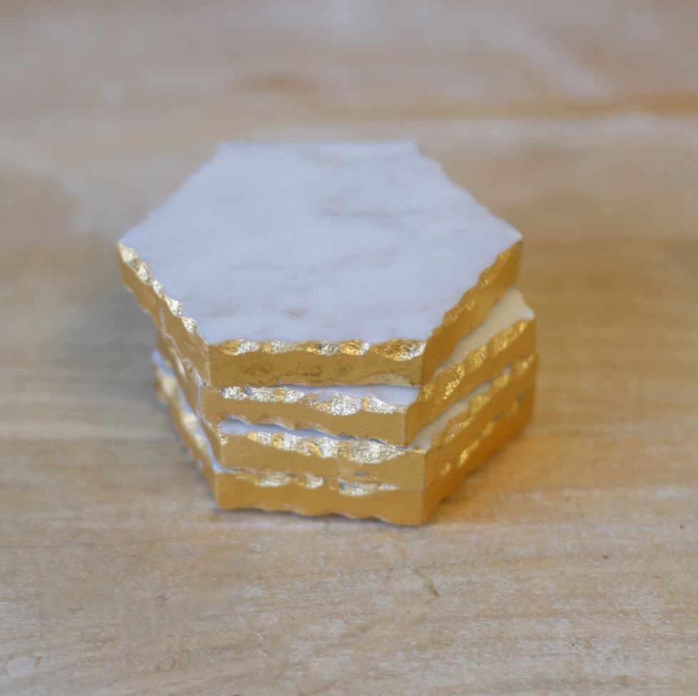 Vernazza Marble Coasters