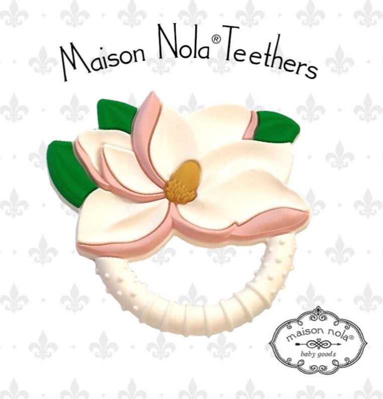 Pink Magnolia Teether