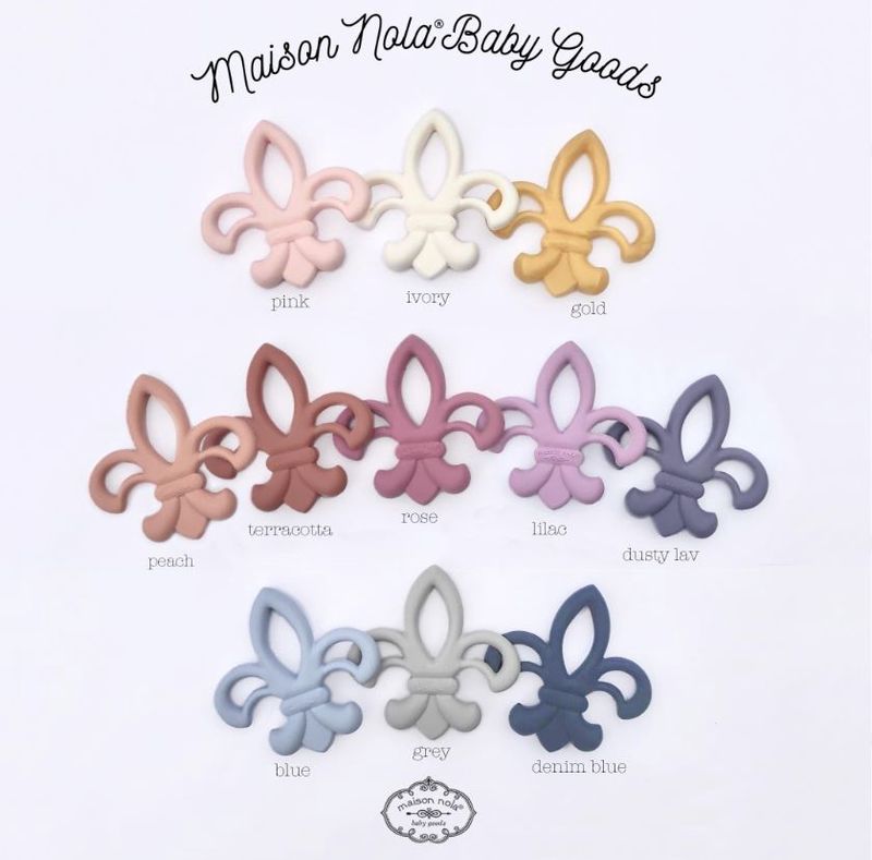 Fleur de Lis Teether