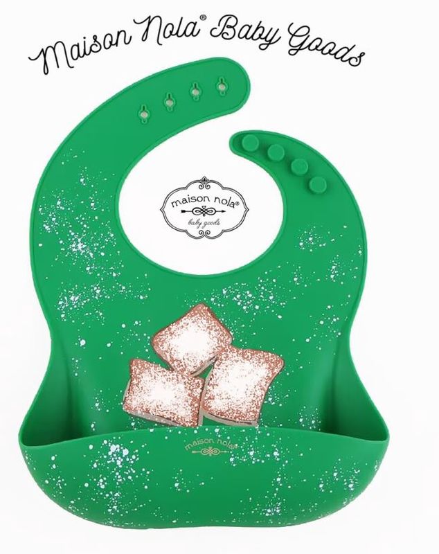 Beignet Silicone Bib