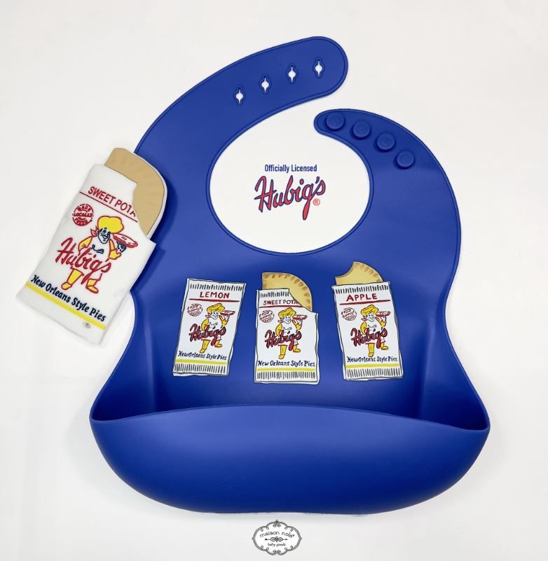 Hubig Pie Silicone Bib