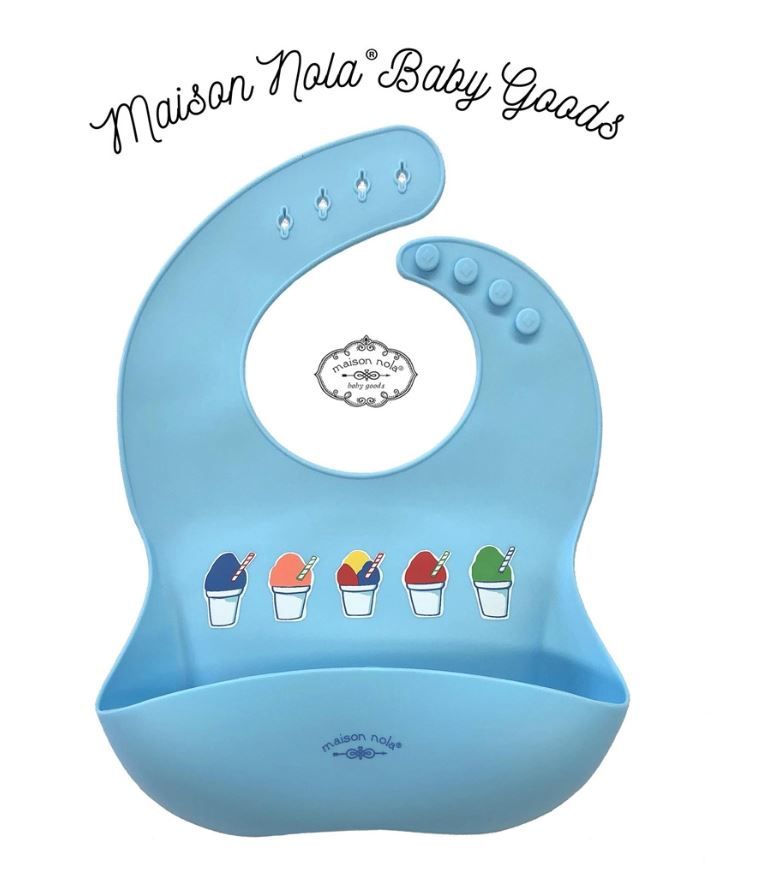 Snowball Silicone Bib
