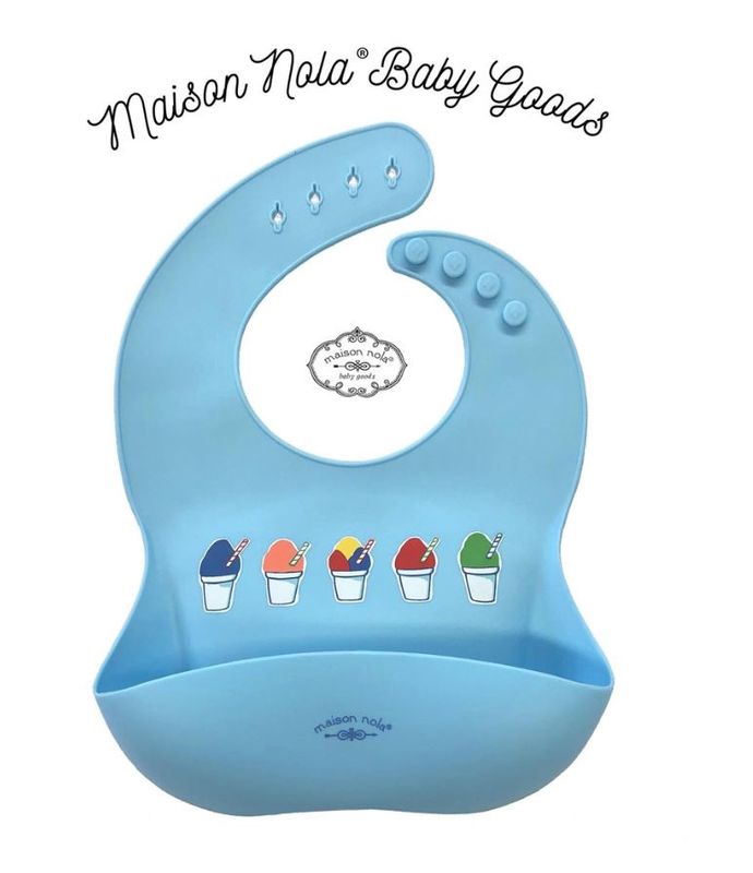 Snowball Silicone Bib