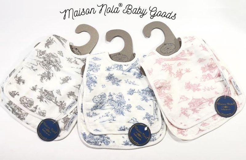 Storyland Cotton Muslin Bib &amp; Burp Set