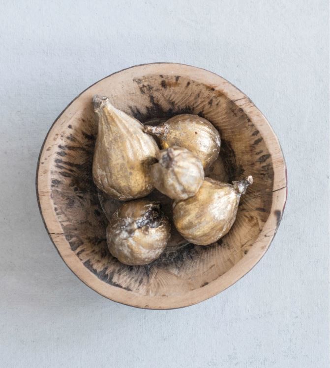 Resin Figs with Antique Finish