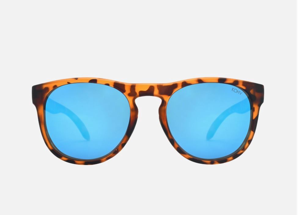 STRIDE SKY MIRROR Polarized Active Soft Round Sunglasses