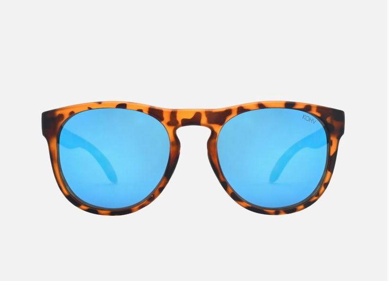 STRIDE SKY MIRROR Polarized Active Soft Round Sunglasses