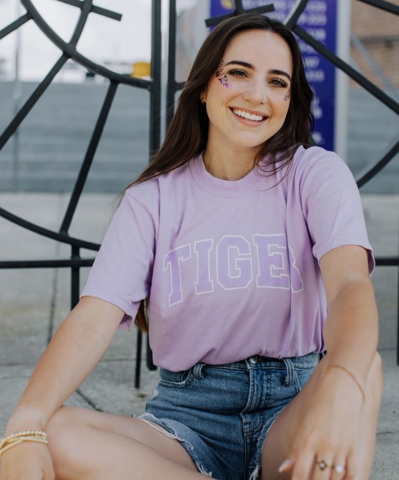 Tiger Block - Purple