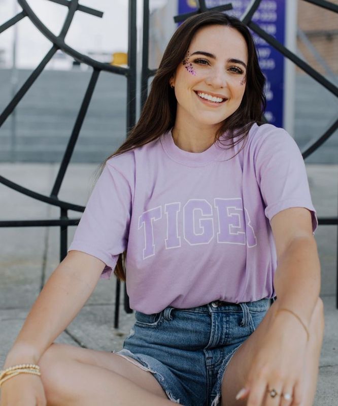 Tiger Block - Purple