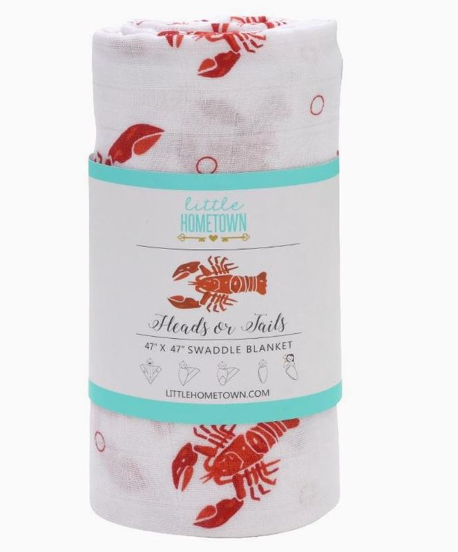 Heads or Tails Swaddle Blanket (Unisex)