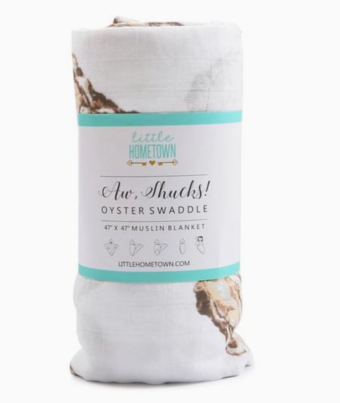 Oyster Swaddle Blanket (Unisex)