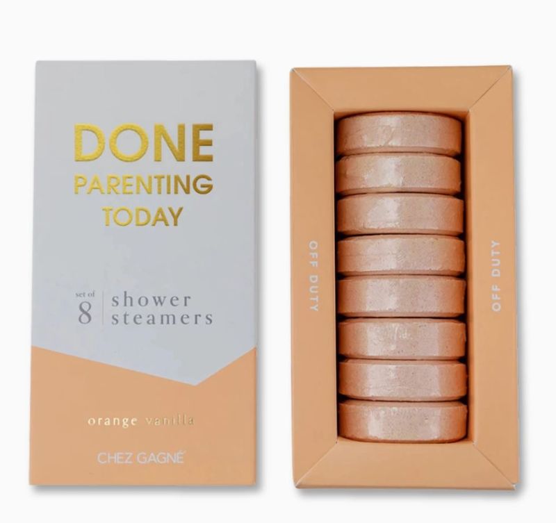 Done Parenting Today Shower Steamers - Orange Vanilla - Set of 8 Tabs