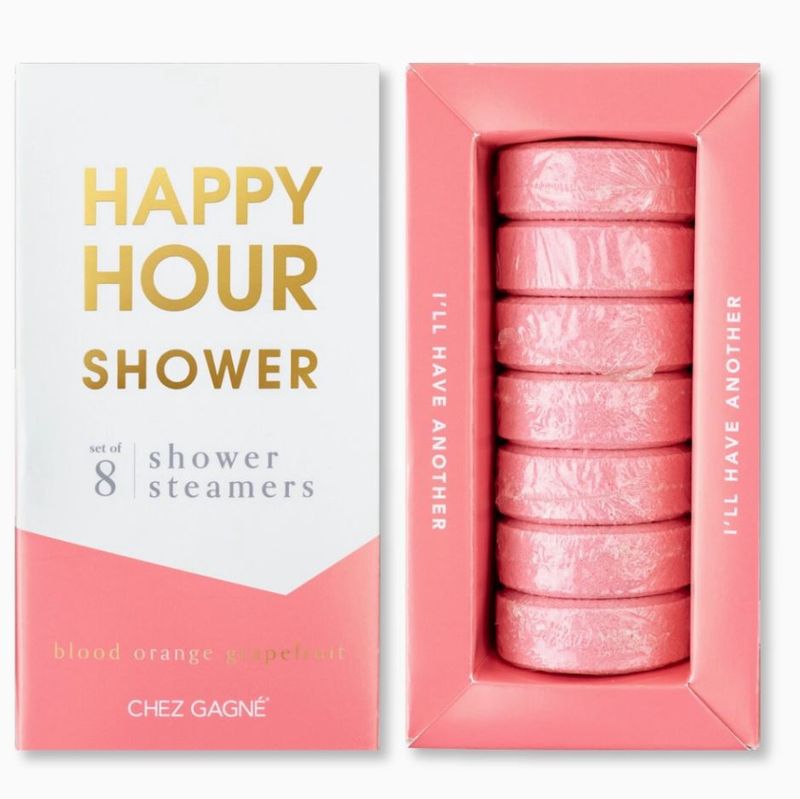 Happy Hour Shower Steamers - Blood Orange Grapefruit - Set of 8 Tabs