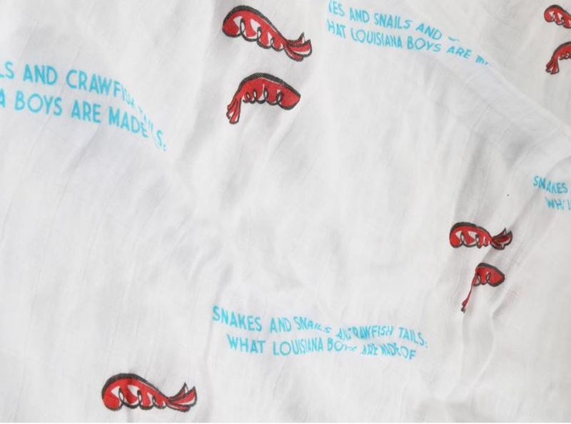 Louisiana Boy Swaddle Set (Single)