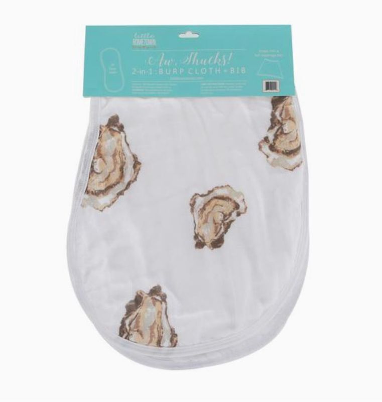 Oyster Burp and Bib (Unisex)