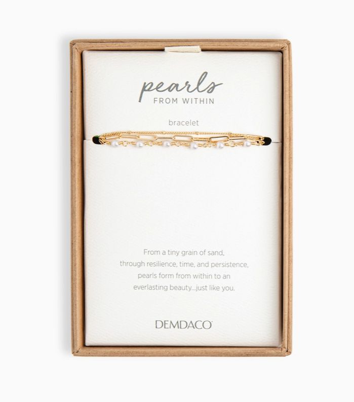 Pearls From Within Bracelet - Gold