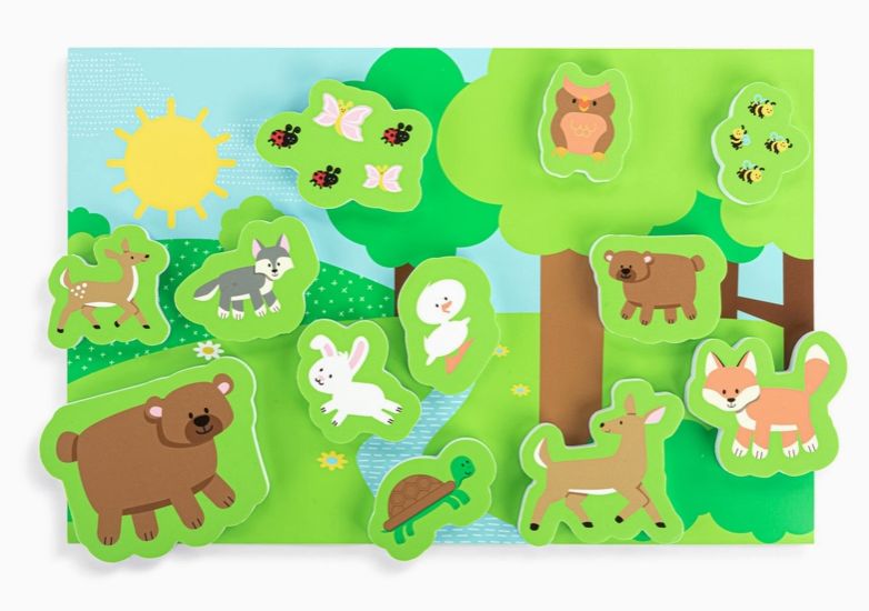 Bath Playset - Forest Friends