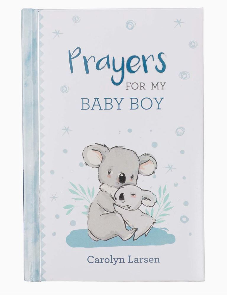 Kid Book Prayers For My Baby Boy Padded Hardcover