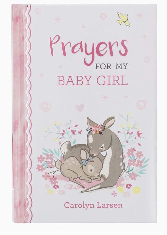 Kid Book Prayers For My Baby Girl Padded Hardcover