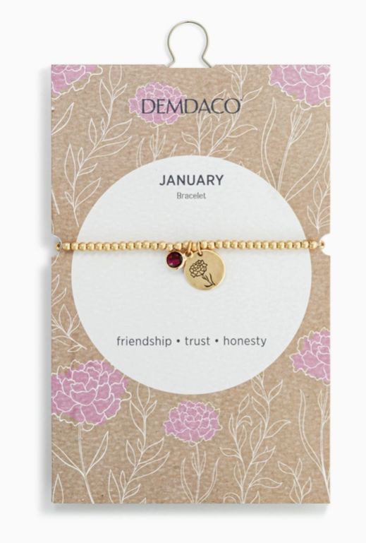 Birthstone Charm Bracelet