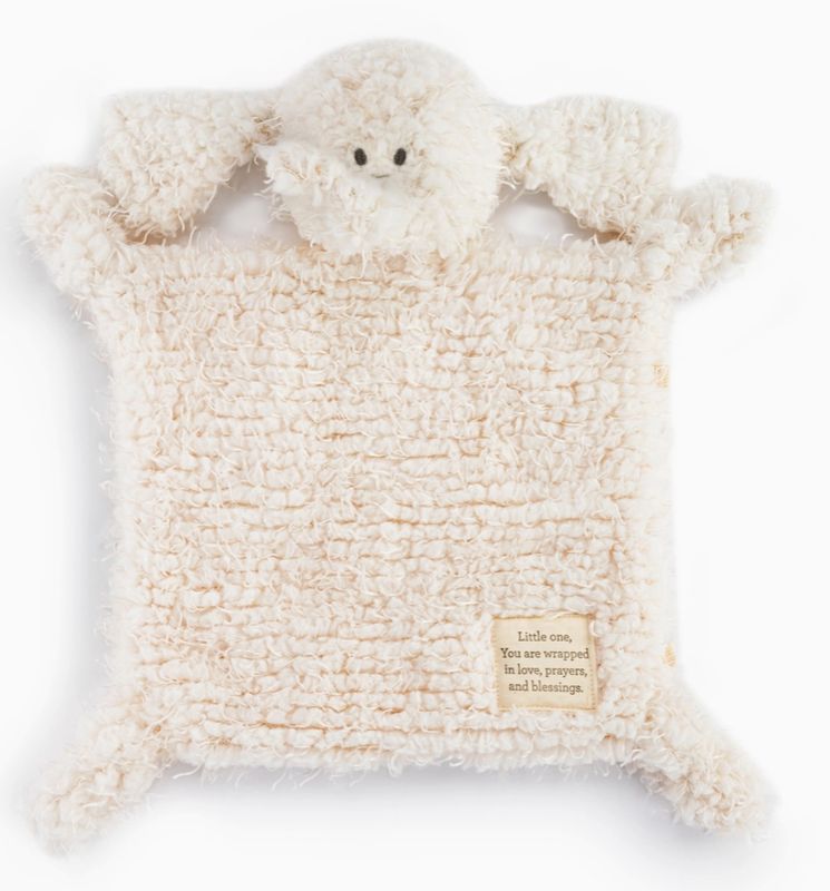 Wrapped in Prayer Blankie - Elephant - 9"x 12"