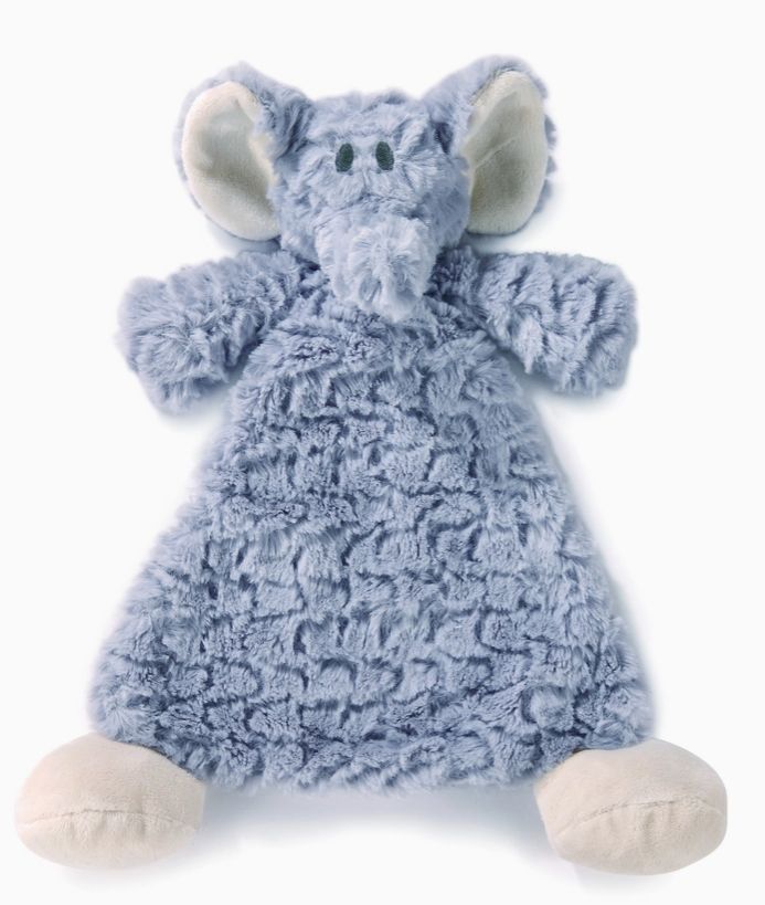 Ellery Elephant Rattle Blankie