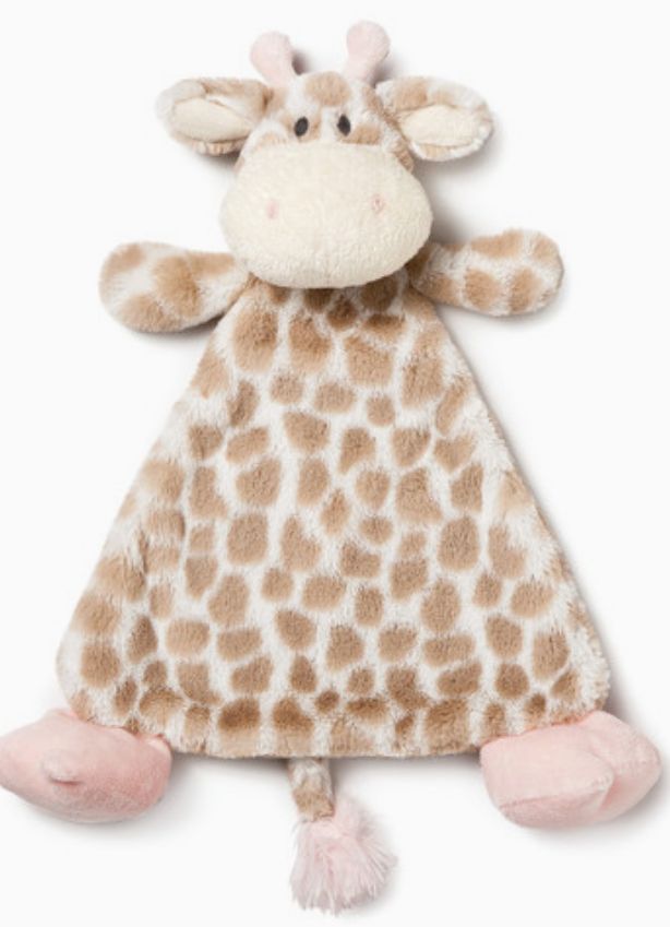 Sadie Giraffe Rattle Blankie