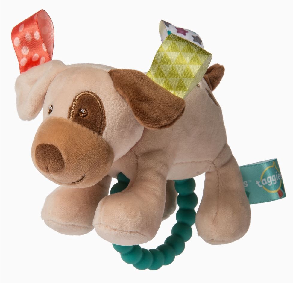 Taggies Buddy Dog Teether Rattle