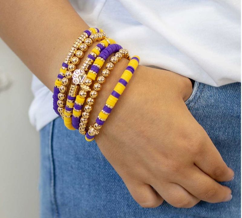 Paw Print Bead Bracelet