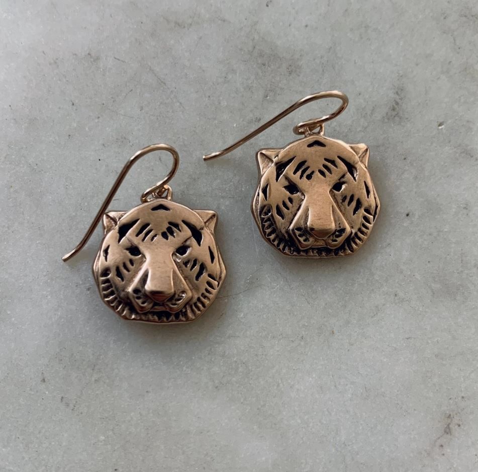 Tiger Earrings