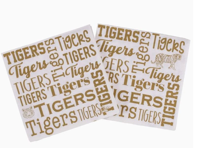 Tigers Cocktail Napkins