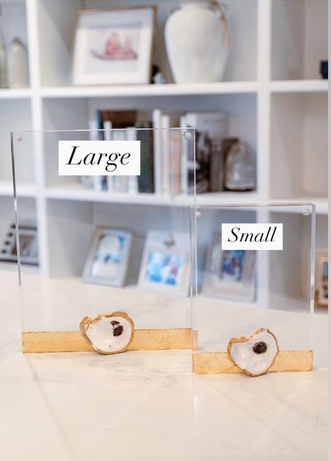 Small Acrylic Oyster Frame