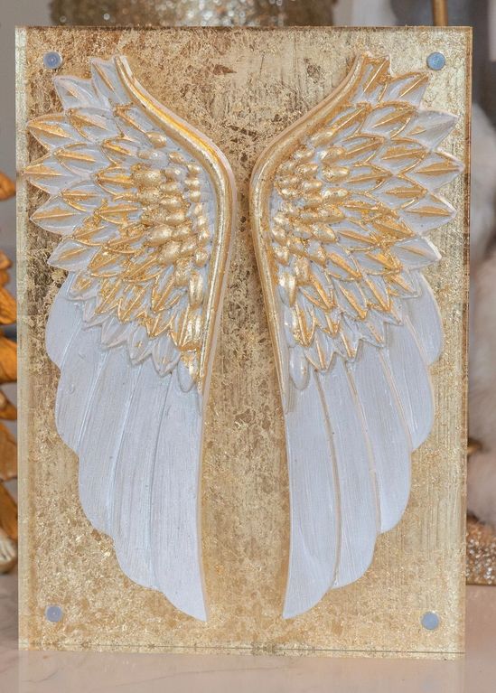 Angel Wings Acrylic Plaque