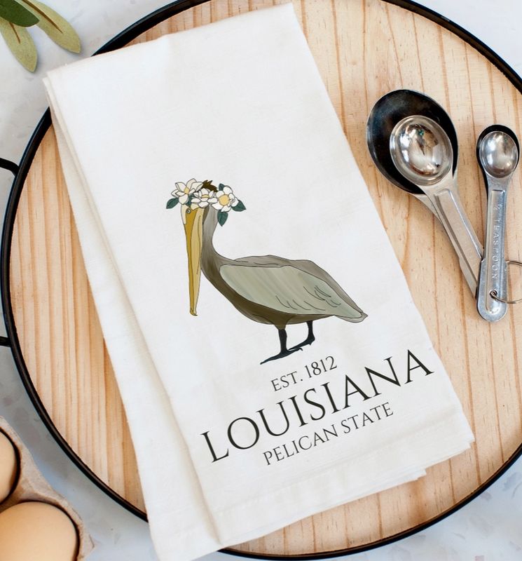Pelican State Kitchen Towel