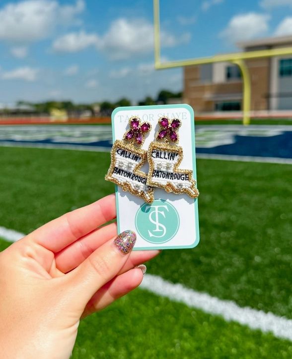 Callin' Baton Rouge Beaded Drops