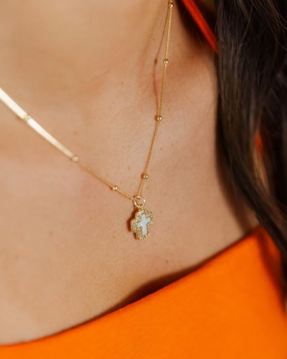 Meg Cross Necklace