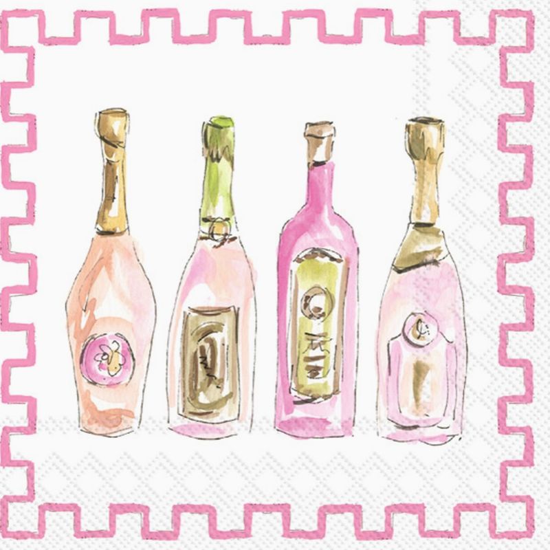Paper Cocktail Napkin 20 Ct Champagne Rosanne Beck