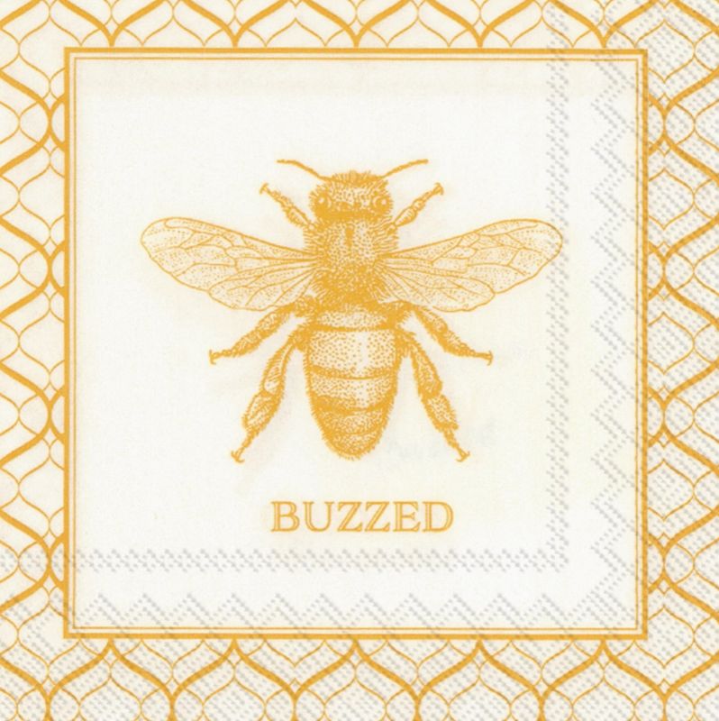 Paper Cocktail Napkins Pack of 20 Rosanne Beck Buzzed