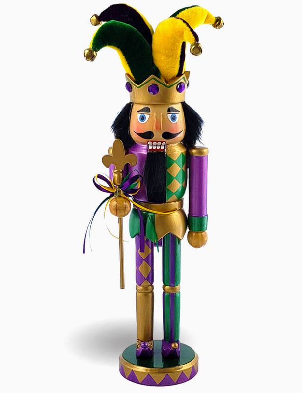 Mardi Gras Jester Nutcracker